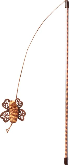JW Pet Cataction Butterfly Wand Cat Toy JW Pet Cataction Butterfly Wand Cat Toy -Pet Toy Elegant Shop 73749 MAIN. SY630 V1525719135