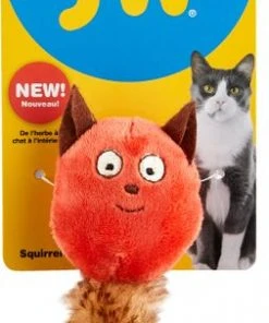 JW Pet Cataction Squirrel Cat Toy