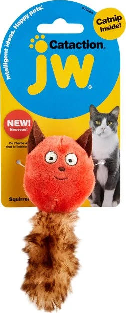 JW Pet Cataction Squirrel Cat Toy JW Pet Cataction Squirrel Cat Toy -Pet Toy Elegant Shop 80951 MAIN. SY630 V1525719415