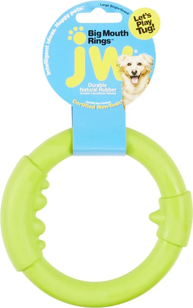 JW Pet Big Mouth Single Ring Dog Toy 5 JW Pet Big Mouth Single Ring Dog Toy - Image 3