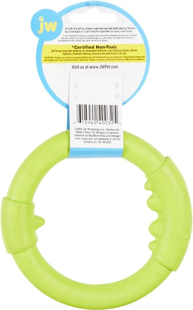 JW Pet Big Mouth Single Ring Dog Toy 6 JW Pet Big Mouth Single Ring Dog Toy - Image 4