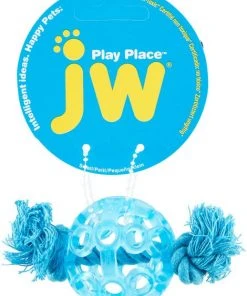 JW Pet Play Place Lattice Dog Ball, Color Varies