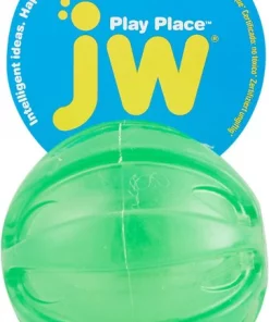 JW Pet Play Place Squeaky Dog Ball, Color Varies -Pet Toy Elegant Shop 81065 PT3. SY630 V1545175591