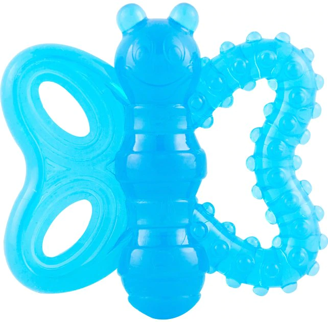 JW Pet Play Place Butterfly Puppy Teether, Color Varies JW Pet Play Place Butterfly Puppy Teether, Color Varies -Pet Toy Elegant Shop 81068 MAIN. SY630 V1545175424