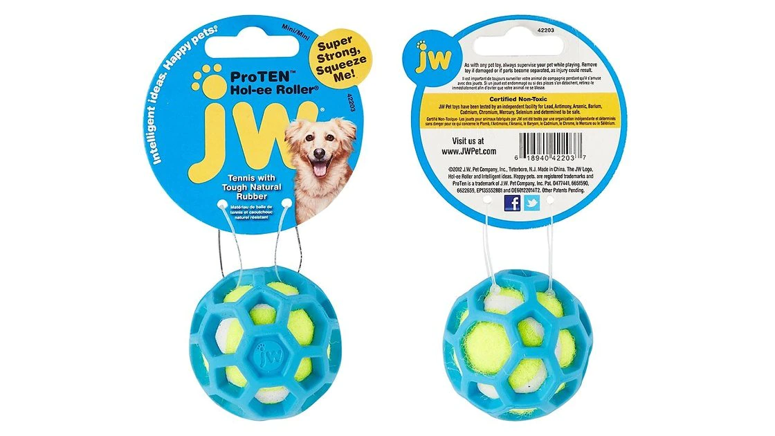 JW Pet ProTEN Hol-ee Roller Dog Toy, Mini JW Pet ProTEN Hol-ee Roller Dog Toy -Pet Toy Elegant Shop 81082 PT8. SY630 V1540819033