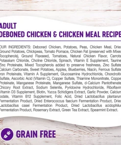 Wellness Grain-Free Complete Health Adult Deboned Chicken & Chicken Meal Recipe Dry Dog Food -Pet Toy Elegant Shop 95673 PT3. SY630 V1605839807